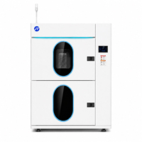Cámara de Prueba de Choque Térmico de Recuperación Rápida de 120L, de -70°C a 180°C, con Cesta Neumática, Fabricante de Cámaras de Prueba Ambientales (2 Zonas)