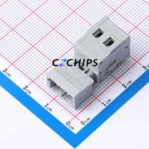 231-602 Plug-in Terminal Block Connector ( Pitch: 5mm )( Color: Gray )( Number of Rows: 1 )( Rated Current: 12A ) - Product Image 1