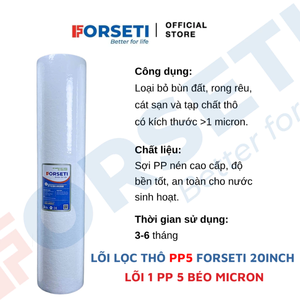 Sistema de Filtro de Agua UF Forseti de 10 Pulgadas - Carcasa Azul Jumbo de 10 Pulgadas - Cartucho de Filtro de 1 Etapa de Fácil Instalación para Uso Doméstico - Product Image 2