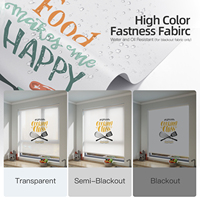 Persianas Enrollables con Estampado Digital UV de Flamencos Personalizadas ZSTARR, Protección Solar para Ventanas, Tela de Pantalla Solar Perforada