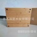 กล่องเก็บของไม้ไผ่พร้อมช่องหลายช่อง ที่จัดระเบียบครัวไม้สำหรับใส่ฟิล์มยึดติดและถุงขยะ ที่เก็บถุงอาหารในครัวเรือน - Product Image 3