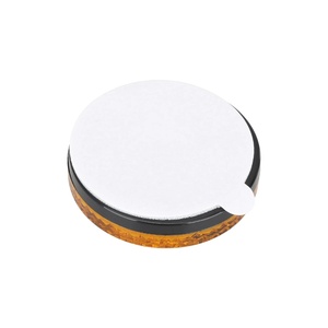 Réflecteur rond jaune KuKirin A1 pour trottinette électrique Kukirin A1, autocollants réfléchissants de sécurité, accessoires de vélo - Product Image 6