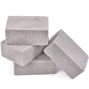Lot de 4 pierres <span class=keywords><strong>ponce</strong></span> robustes pour nettoyer les grilles de barbecue, ensemble de briques détachantes pour les taches de barbecue, portables et faciles à nettoyer - Product Image 6