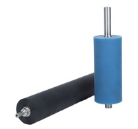 Rouleau à noyau en caoutchouc enduit de silicone polyuréthane résistant à l'usure pour presse d'impression offset industrielle - LEHMAN/OEM
