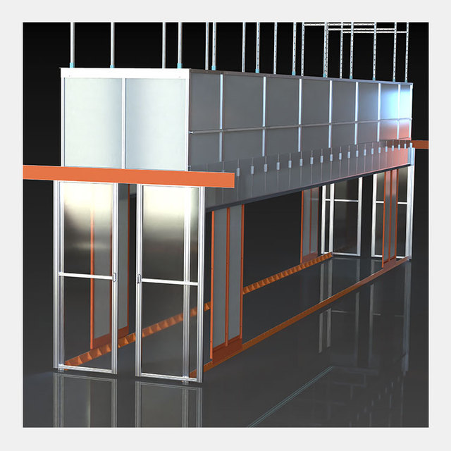6m Database Server Hot Channel Integrated Equipment Room Cabinet Center Single-row Dual-row Hot Aisle Micro-module Data Center