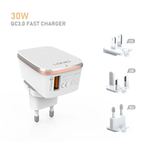 LDNIO A1204Q Date USB Téléphone Portable EU Charge Rapide PD Chargeur Mural Original MultiPort 18W 20W PD Chargeur