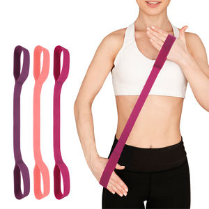 Figura 8 fascia di resistenza braccio spalla posteriore esercizio elastico corda elasticizzata fascia Fitness Yoga <span class=keywords><strong>Pilates</strong></span> Stretching - Product Image 5