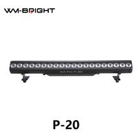 LED 20*15W RGBW Wall Washer Outdoor IP65 Tahan Air DMX512 Kontrol Pixel  Aluminium Alloy Lithium untuk Konser Pernikahan Teater