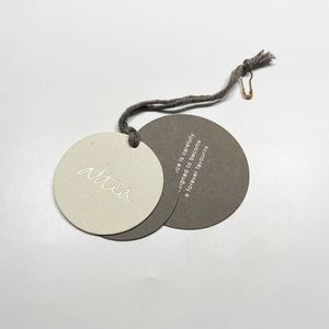 Miễn Phí Thiết Kế Tùy Chỉnh Logo Thương Hiệu Trắng Loại Treo Thẻ Vòng May Hành Lý Mở Rộng Tóc Đu Thẻ - Product Image 5