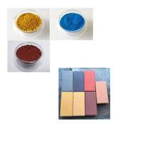 Pigment inorganique de 15 ml, peinture, couleur, oxyde de fer, rouge, poudre de couleur jaune noir