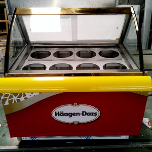 Helado italiano moda <span class=keywords><strong>haagen</strong></span> dazs helado inmersión congelador - Product Image 4