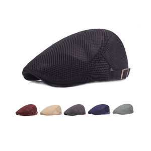 หมวกแก๊ปทรงคลาสสิกสำหรับผู้ชาย สไตล์นิวส์บอย เหมาะสำหรับขับรถ ล่าสัตว์ กิจกรรมกลางแจ้ง หมวกเบเร่ต์ปรับขนาดได้ โปรโมชั่น - Product Image 6