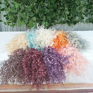 Fleurs artificielles Queyiyi, fleurs givrées, 105 cm, décorations de mariage, fleurs en plastique, couleur orange, rose, blanc, blush, champagne - Product Image 3