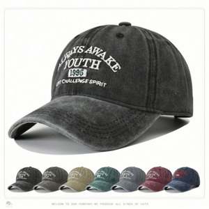 Casquettes de baseball vintage non structurées en coton lavé avec logo brodé personnalisé pour hommes – Vente en gros - Product Image 1