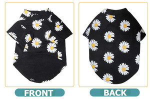 Personalizzazione all'ingrosso moda abbigliamento estivo carino piccoli animali domestici primavera estate vestiti per <span class=keywords><strong>cani</strong></span> - Product Image 4