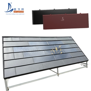 Tuiles solaires durables et résistantes aux intempéries, tuiles de <span class=keywords><strong>toiture</strong></span> solaires intégrées pour les maisons - Product Image 5