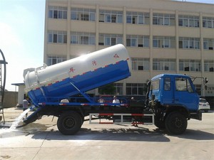 Low Cost Dongfeng 4X2 13CBM Vacuum Suction Truck for Wastewater Removal - Product Image 3
