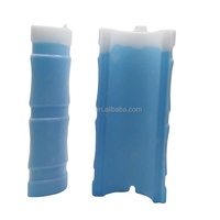 Grande brique de glace en plastique HDPE Matériau à changement de phase PCM pour élément de refroidissement de réfrigérateur Boîte de refroidissement