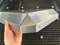 Machine de pliage de précision entièrement automatique CNC pour tôles d'aluminium et d'acier avec moteur servo