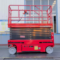 En stock, plateforme élévatrice à ciseaux autotractée de haute qualité, 6-14 m, durable et fiable pour les opérations en altitude