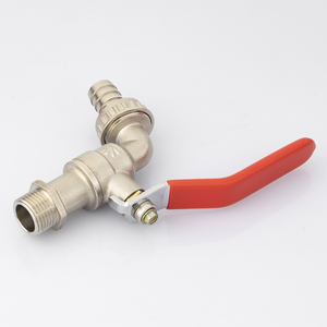 Van bi đồng thau tay cầm dài gắn tường mạ crôm, vòi máy giặt, lưu lượng nước cao, dòng nước mềm khí hóa - Product Image 3