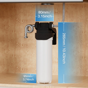 Under <strong>Sink</strong> <strong>Water</strong> <strong>Filter</strong> Reduces Lead Chlorine Bad Taste Odor <strong>Water</strong> <strong>Filter</strong> for <strong>Sink</strong> Faucet Direct Connect to Kitchen Faucet - Product Image 4