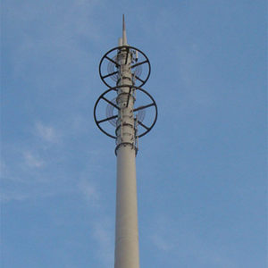 Pali in Acciaio per Telecomunicazioni con Flangia Interna, Altezza 25m - Product Image 3