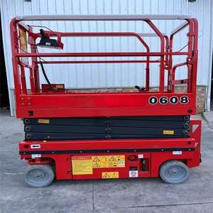 Skylift 6m Eléctrico Hidráulico Móvil Autopropulsado Construcción al aire libre Decoración de interiores Diseño Montaje Elevador de tijera - Product Image 1