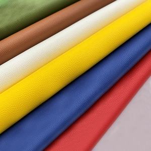 ม้วนหนังเทียมสำหรับทำกระเป๋า DIY ลูกบอลยางมันวาวขนาดเล็กลายคาเวียร์แบบคลาสสิกขนาด0.8มม. มีพื้นผิวเป็นเม็ด - Product Image 1