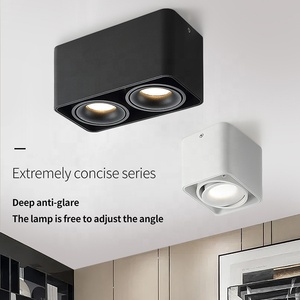 Thủ trưởng gấp đôi bề mặt gắn kết dẫn đèn trần 8W 16W nhôm <span class=keywords><strong>COB</strong></span> <span class=keywords><strong>LED</strong></span> downlight vuông bề mặt Trần Đèn sân khấu - Product Image 6