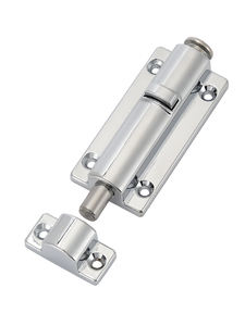 Chiusura a Molla Automatica NIWO in Lega di Zinco e Plastica, 4 Pollici 3 Pollici 2 Pollici, Serratura a Pulsante Facile da Installare per Uso in Soggiorno, Modello 406 - Product Image 5