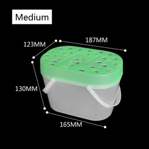 NOMOY PET raisonnable prix portable boîte tortue réservoir insectes <span class=keywords><strong>cage</strong></span> <span class=keywords><strong>hamster</strong></span> boîte Escargot boîte NX-08 - Product Image 4