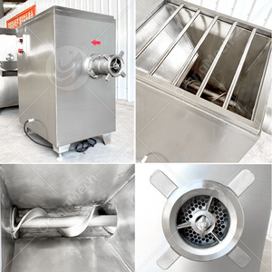 Picadora de Carne Eléctrica de Alta Capacidad Comercial ORME, Máquina Picadora de Carne Fresca para Carne Congelada - Product Image 4