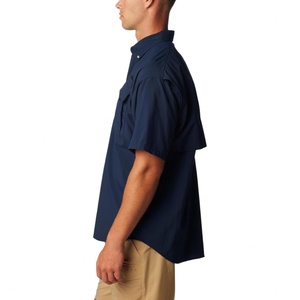 Chemises de pêche pour hommes avec votre propre design, protection UV UPF50, vente en gros de chemises de pêche - Product Image 2