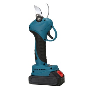 New Cross-Border Pruning Shears Brushless Rechargeable Stainless Steel Blades Bypass Trimmer Fruit <b>Tree</b> <b>Branch</b> AT-CS-001 Battery - Product Image 5
