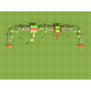 Công viên giải trí thiết kế mở rộng loạt thiết bị sân chơi leo núi trò chơi ngoài trời - Product Image 5