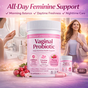 Capsule Probiotiche Vaginali Direttamente dal Produttore, Integratore per la Salute Femminile con Mirtillo Rosso e 6 Miliardi di CFU - Product Image 1