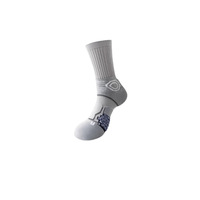 Chaussettes de sport pour hommes en tricot, chaussettes de course pour activités de plein air, anti-odeurs, à semelle épaisse et coussinets en tissu éponge