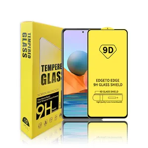 Leverancier Glas 9d Screen Protector Voor Xiaomi Poco M4 Pro 5G Hd Case Vriendelijk Voor Samsung 9d Gehard Glas Film Voor Iphone 14
