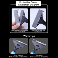 Raclette en acier inoxydable en gros pour le nettoyage commercial et domestique des sols, raclette à vitres durable personnalisable OEM