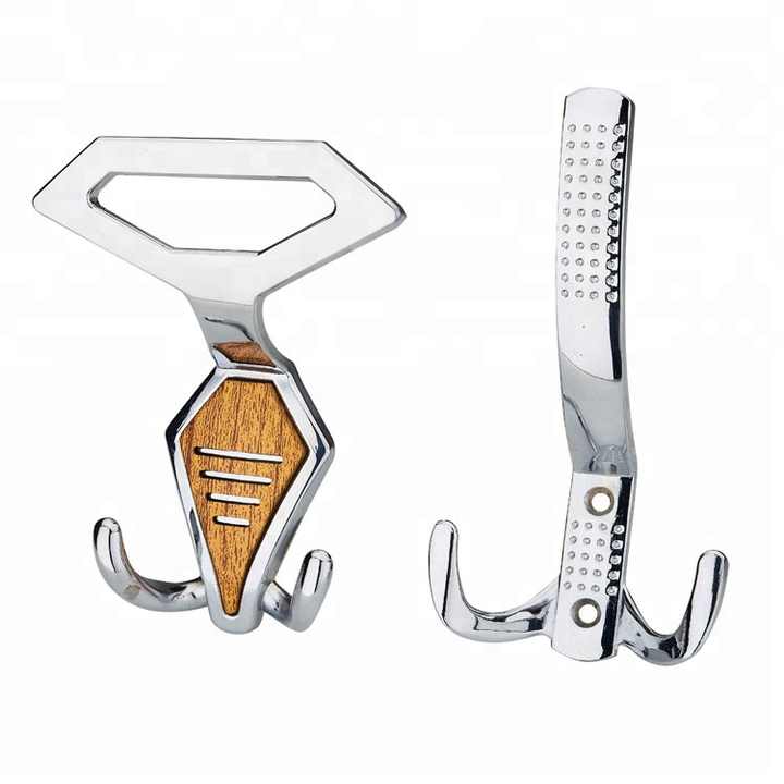 Ganci Appendiabiti In Ferro Vintage - Set Da 6, Colore Bronzo, Per Cucina, Bagno, Guardaroba - Foto 3