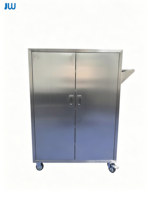 Armoire en acier inoxydable 304 brossé/polissé miroir, soudure complète, dimensions et style personnalisés, fabrication ODM/OEM sur mesure