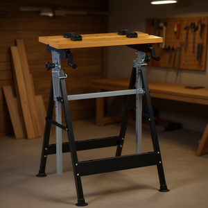 Banc de travail de charpentier avec rapporteur pour travaux de précision en menuiserie - Product Image 2