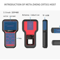 Escáner de Diagnóstico TPMS LAUNCH CRT501 PK CRT5011, Activador y Programador de Sensores de Presión de Neumáticos de 315/433MHz, Escáner de Reinicio y Reaprendizaje TPMS