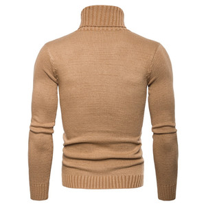 Pull à <span class=keywords><strong>col</strong></span> <span class=keywords><strong>roulé</strong></span> pour hommes de nouveau style pull pull jacquard - Product Image 6
