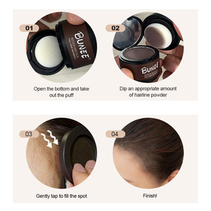 OEM/ODM fibre de cheveux délié <span class=keywords><strong>ombre</strong></span> correcteur poudre ligne de cheveux racine modifiée retouche poudre coupe poudre - Product Image 6
