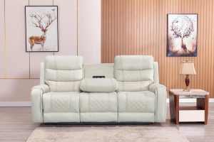 Sofá Reclinable Eléctrico de Cuero Genuino de <span class=keywords><strong>3</strong></span> <span class=keywords><strong>Plazas</strong></span> CY Luxury VIP Theater Cinema con Función de Refrigeración para Cine en Casa - Product Image 5