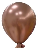 Ballons en métal latex doré pour fêtes de mariage et d'anniversaire-Accessoire de décoration élégant