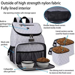 Pets' Travel Bags <b>Dog</b> Backpack Store All <b>Dog</b> <b>Stuff</b> & Puppy Supplies <b>Dog</b> Travel Bag, <b>Dog</b> Food Container, 2 BPA-Free - Product Image 2