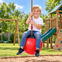 ROPECUBE Ballon de balançoire moderne gonflable, durable, résistant aux déchirures, séchage rapide, coussin pour enfants, entraînement sensoriel intérieur/extérieur